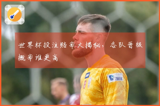 世界杯投注赔率大揭秘，各队晋级概率谁更高