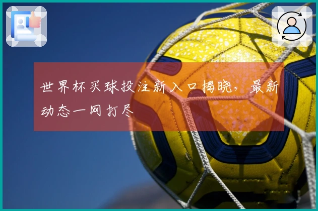 世界杯买球投注新入口揭晓，最新动态一网打尽